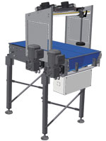 Nastro supplementare di raffreddamento e girapacchi - Additional cooling conveyor