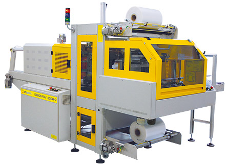 Fardellatrice automatica con ingresso a 90° monoblocco a barra saldante
